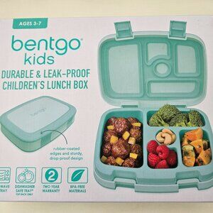 Bentgo Kids Lunch Box - Seafoam 5 Compartments - Leak-Proof - New in Box